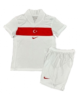 Turchia Maglia Gara Casa Repliche Europei 2024 Bambino
